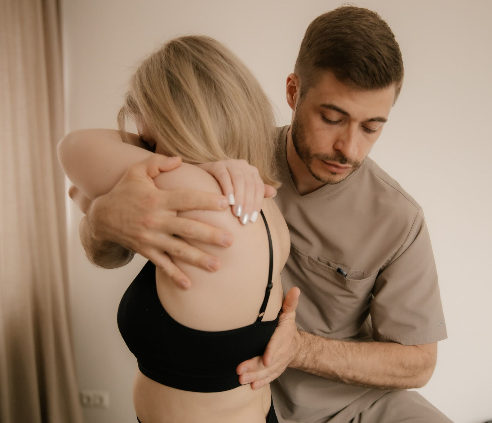 Помощь остеопата невролога при острой боли